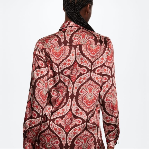 MANGO BLOUSE/PANTS SET - Picture 2 of 5